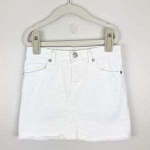 Cat & Jack - Small Girls White Denim Skirt